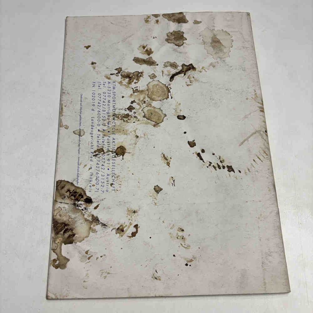 KTM 400/620 LC4 1996 ETK Ersatzteilkatalog Spare Parts Manual 320392 gebraucht