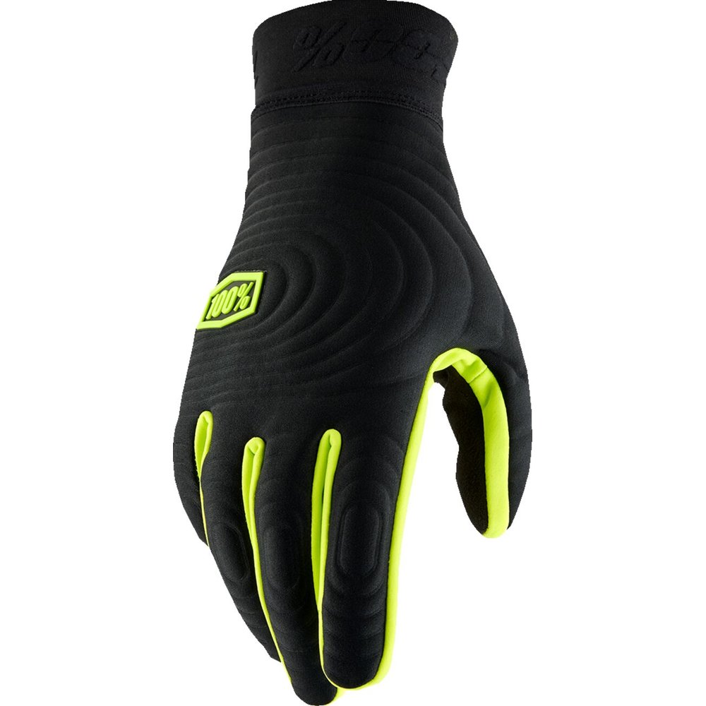 100% Brisker Extreme Winter Handschuhe BK/FLYL