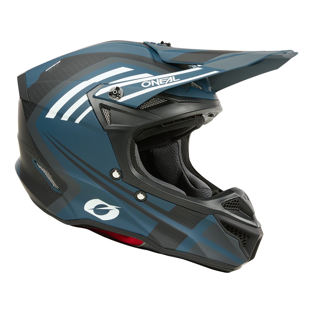 ONEAL 5SRS Polyacrylite Helm Spike blau weiss