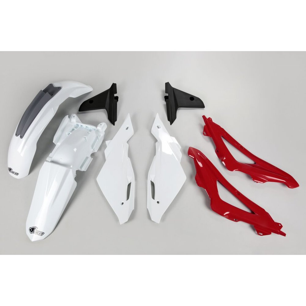 UFO Komplettes Karosserie-Kit Plastikteile Husqvarna CR125 09- OEM Farbe