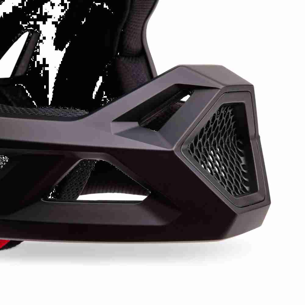 FOX RAMPAGE MATTE BLACK Fullface MTB Helm Matt Schwarz