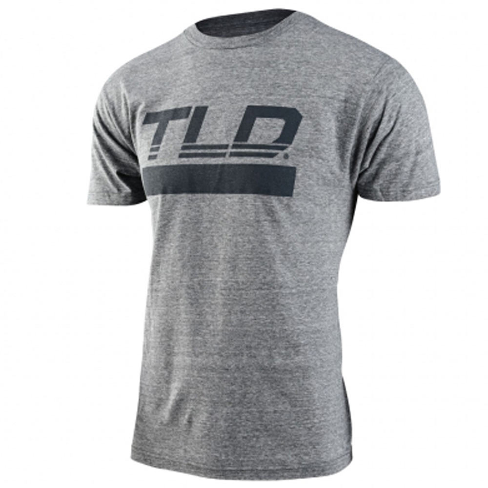 TROY LEE DESIGNS Speed Logo T-Shirt grau meliert