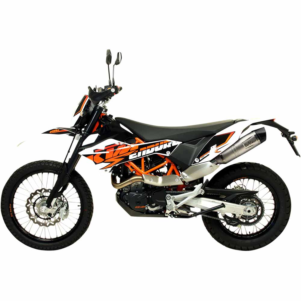 LEOVINCE 8299E Level One Evo Slip-On Endschalldämpfer passend für KTM 690 Husqvarna 701