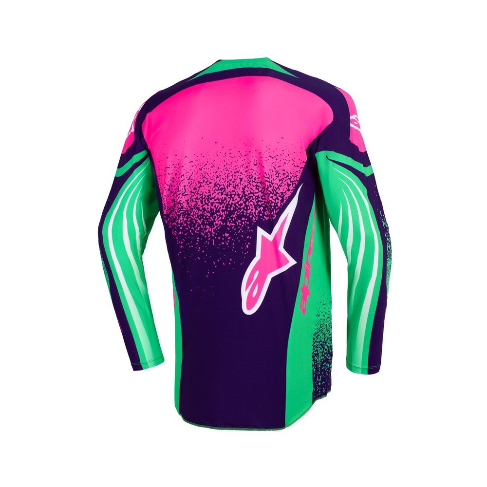 ALPINESTARS Techstar Nomur Jersey lila/grün/pink ALPINESTARS Techstar Nomur Jersey lila/grün/pink