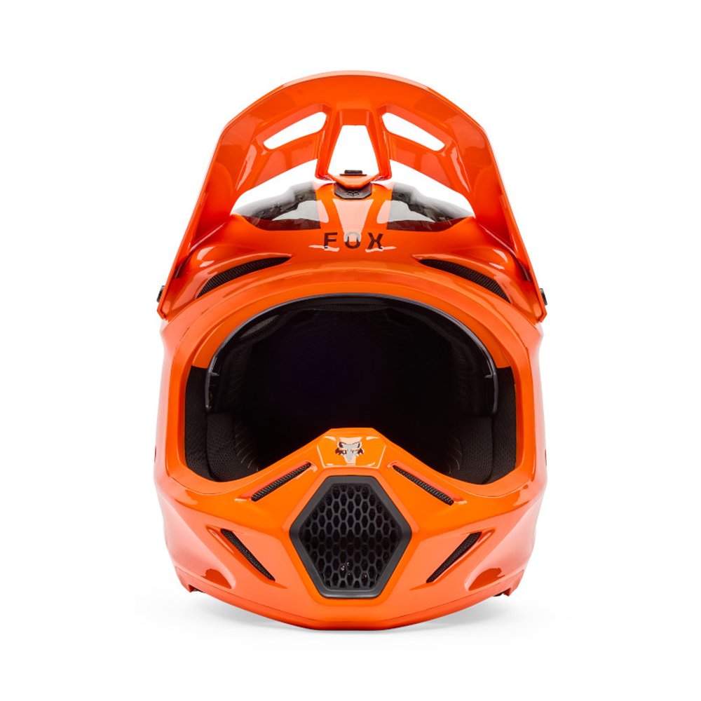 FOX V3 RS FRACTURE Motocross Helm Neon Orange