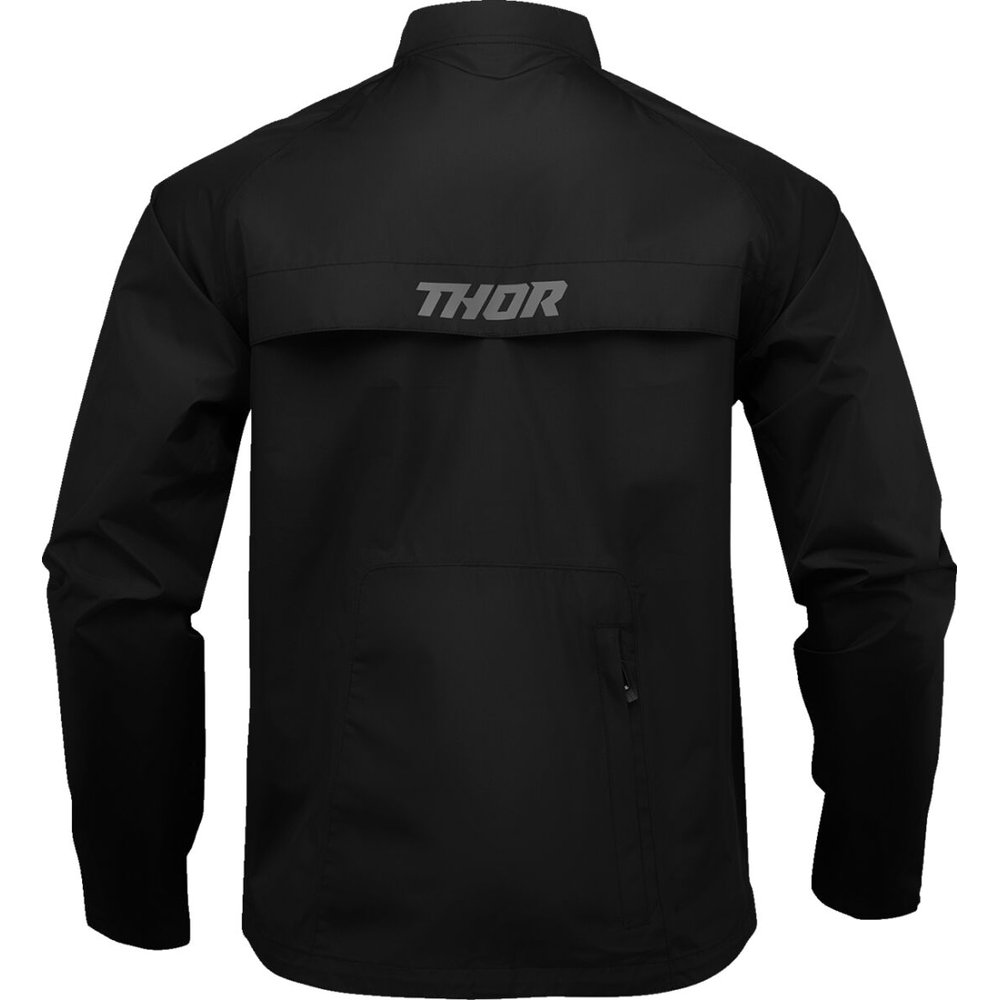 THOR Pack Winbreaker Jacke verstaubar schwarz THOR Pack Winbreaker Jacke verstaubar schwarz