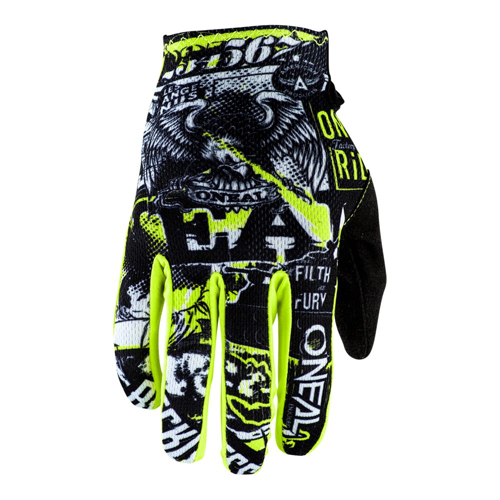 ONEAL Matrix Attack Handschuh schwarz gelb
