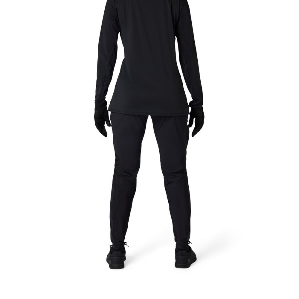 FOX W FLEXAIR PANT lange MTB Hose für Frauen Schwarz