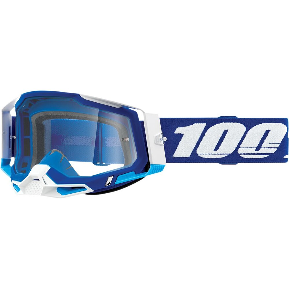 100% Racecraft 2 blau Brille klar