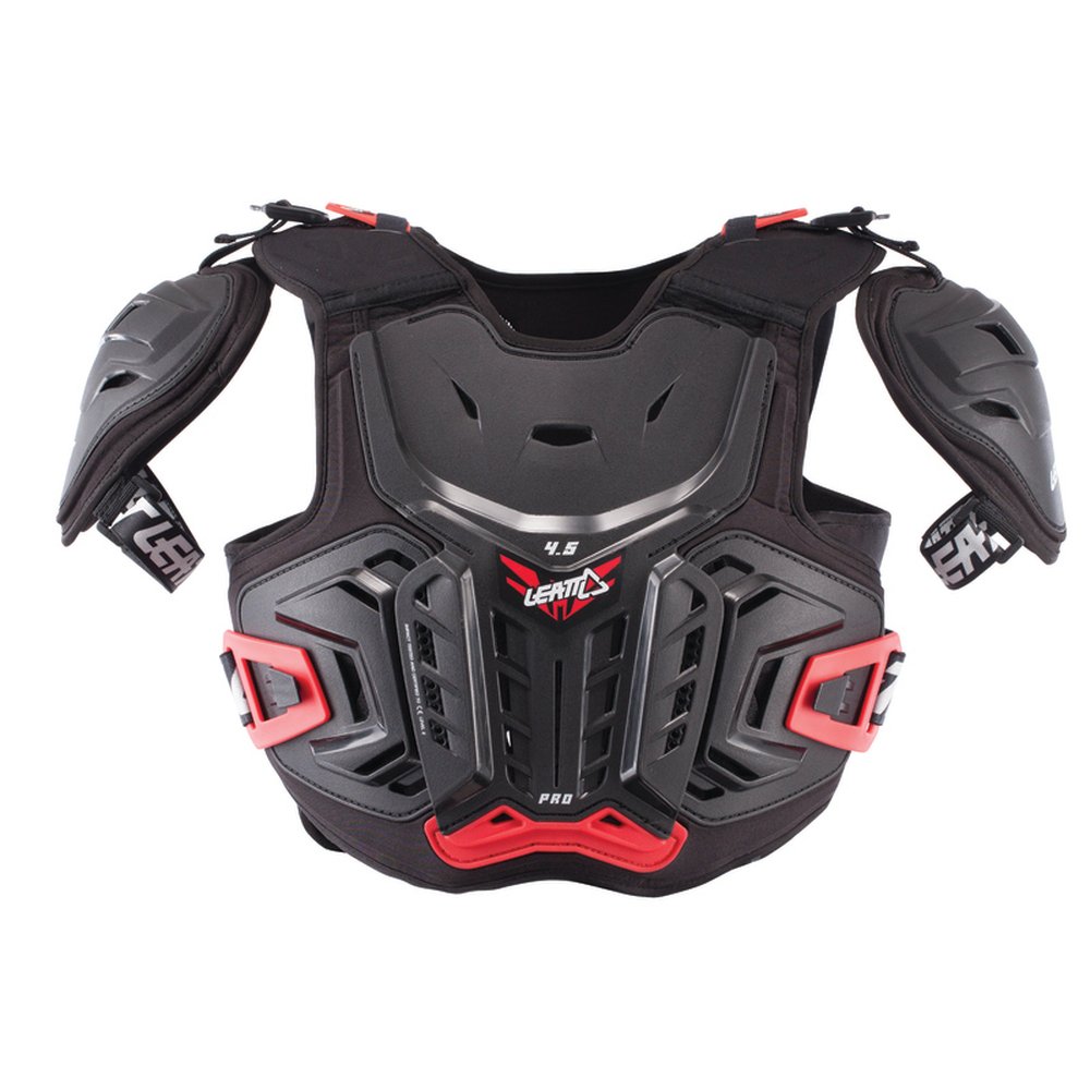 LEATT 4.5 Pro Motocross Brustpanzer Kinder schwarz-rot