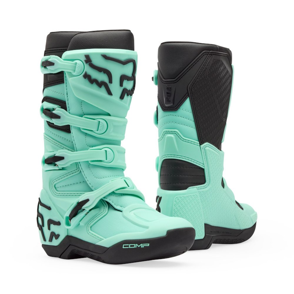 FOX YOUTH COMP BOOT Motocross Stiefel für Kinder Teal
