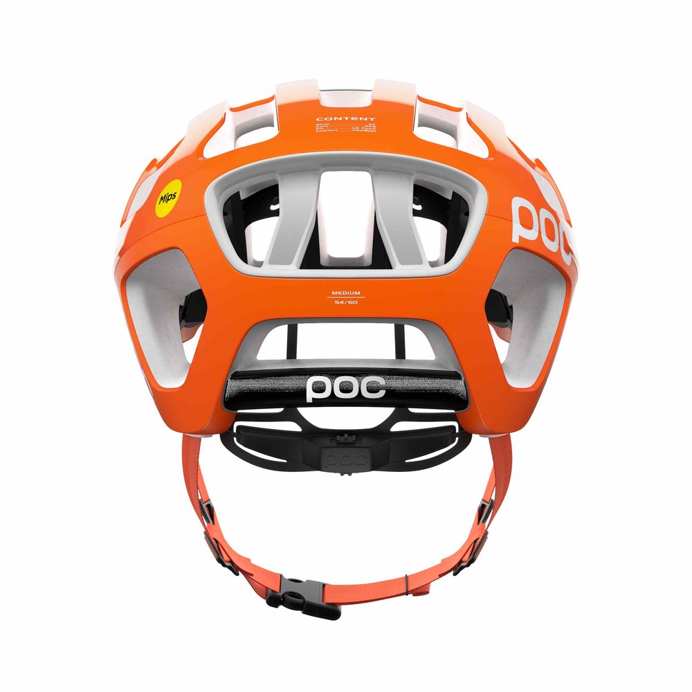 POC Octal MIPS Gravel Helm Fluorescent Orange AVIP