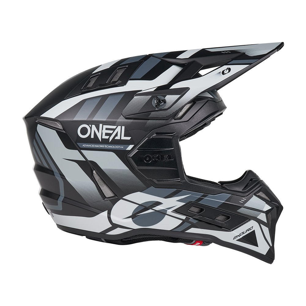 ONEAL EX-SRS Motocross Helm Dust schwarz/grau