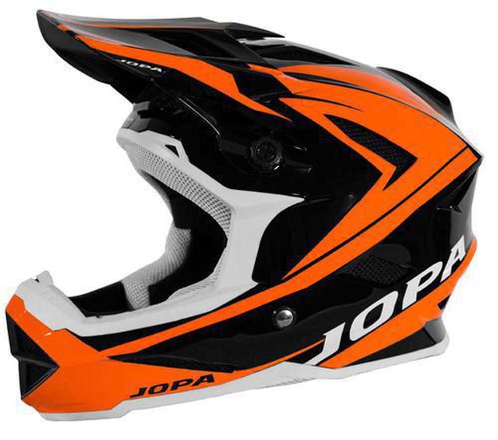 JOPA Flash MTB Helm schwarz orange