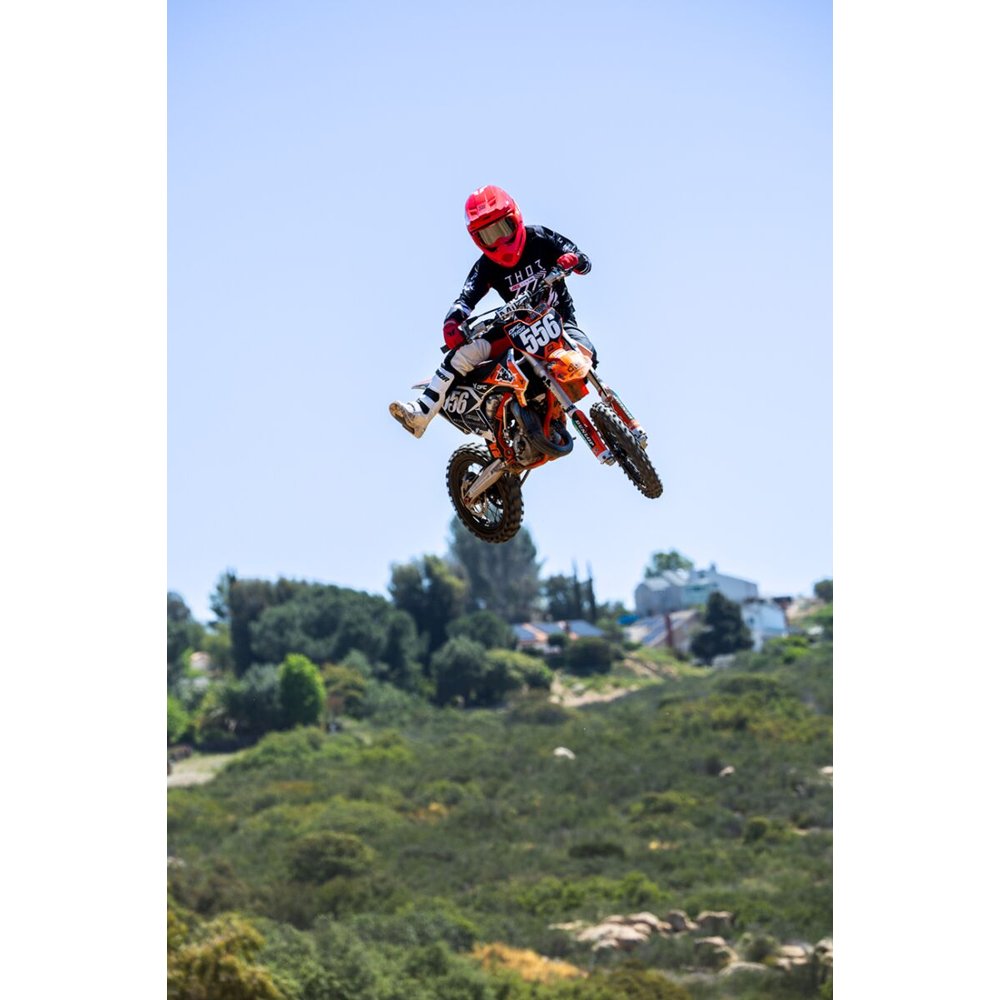 THOR Launchmode Futura Motocross Hose schwarz/rot