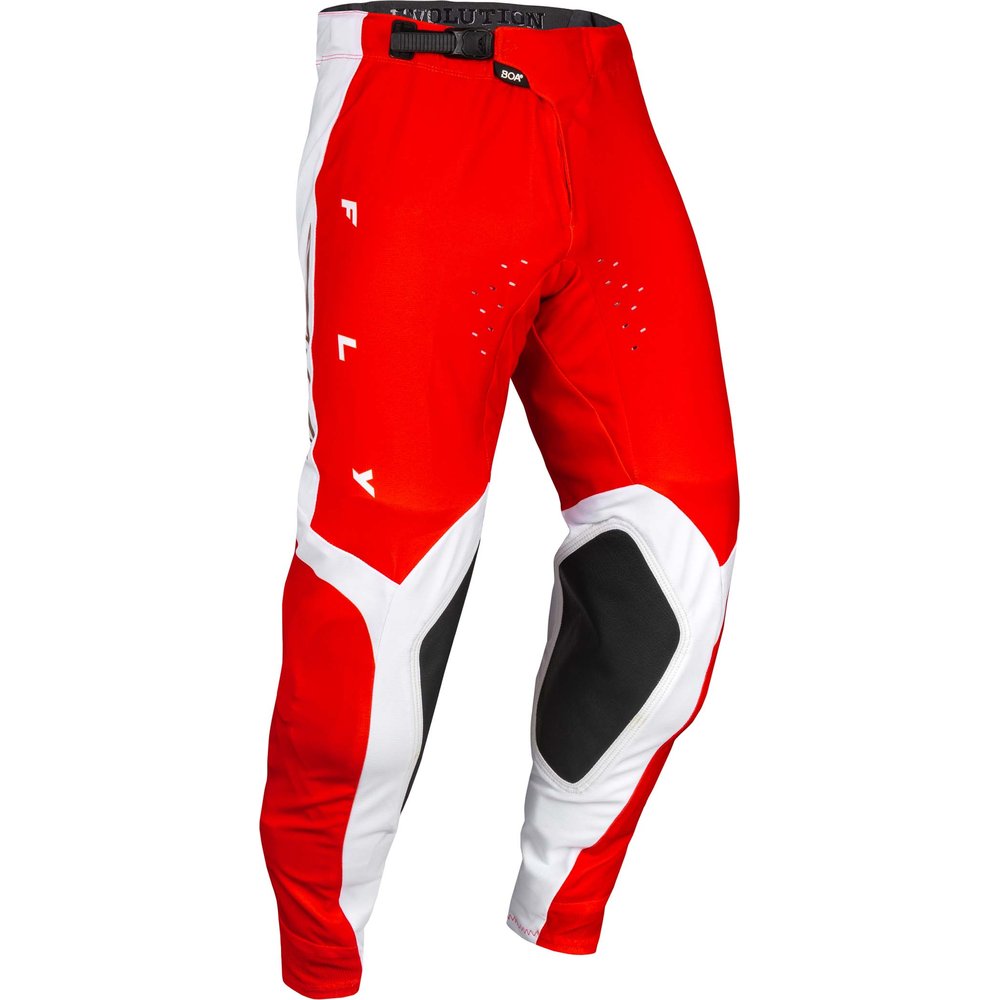 FLY Evolution Motocross Hose rot weiss rot irridium