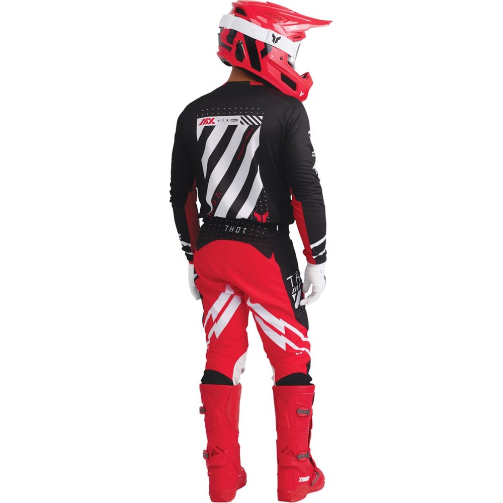 THOR Launchmode Futura Motocross Hose schwarz/rot