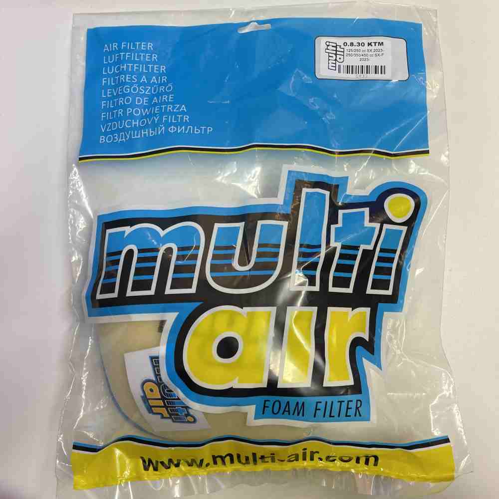 MULTI AIR 0.8.30 Luftfilter passend für KTM SX 250 350 450