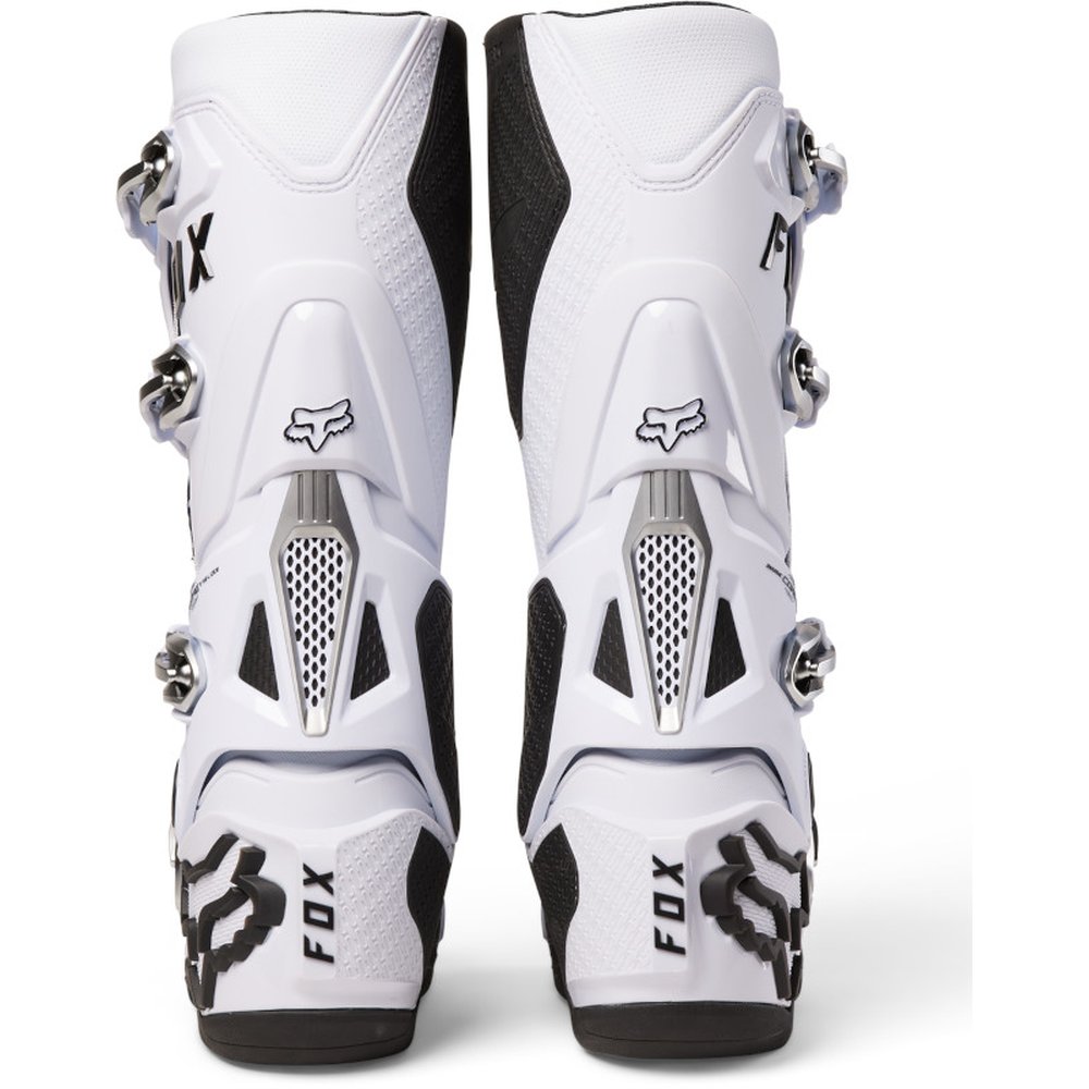 FOX INSTINCT Motocross Stiefel Weiss