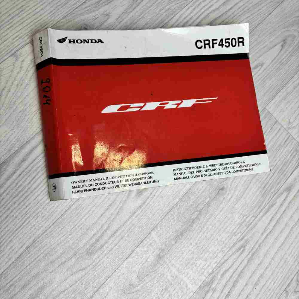 HONDA CRF 450 R 2014 3RMEN670 00X3R-MEN-6700 Motorrad-Handbuch gebraucht