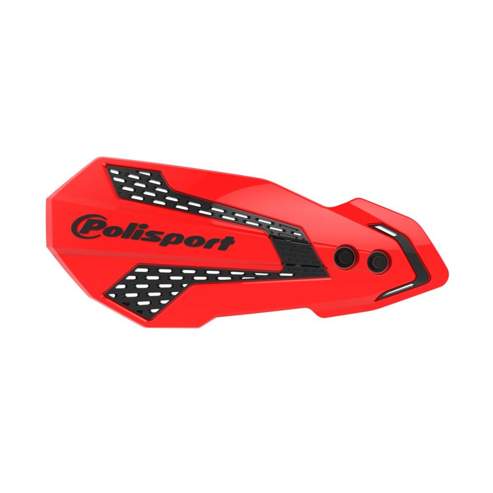 POLISPORT MX Flow Handprotektoren rot schwarz