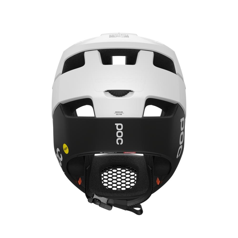 POC Otocon Race Mips MTB Helm weiss/uranium schwarz matt