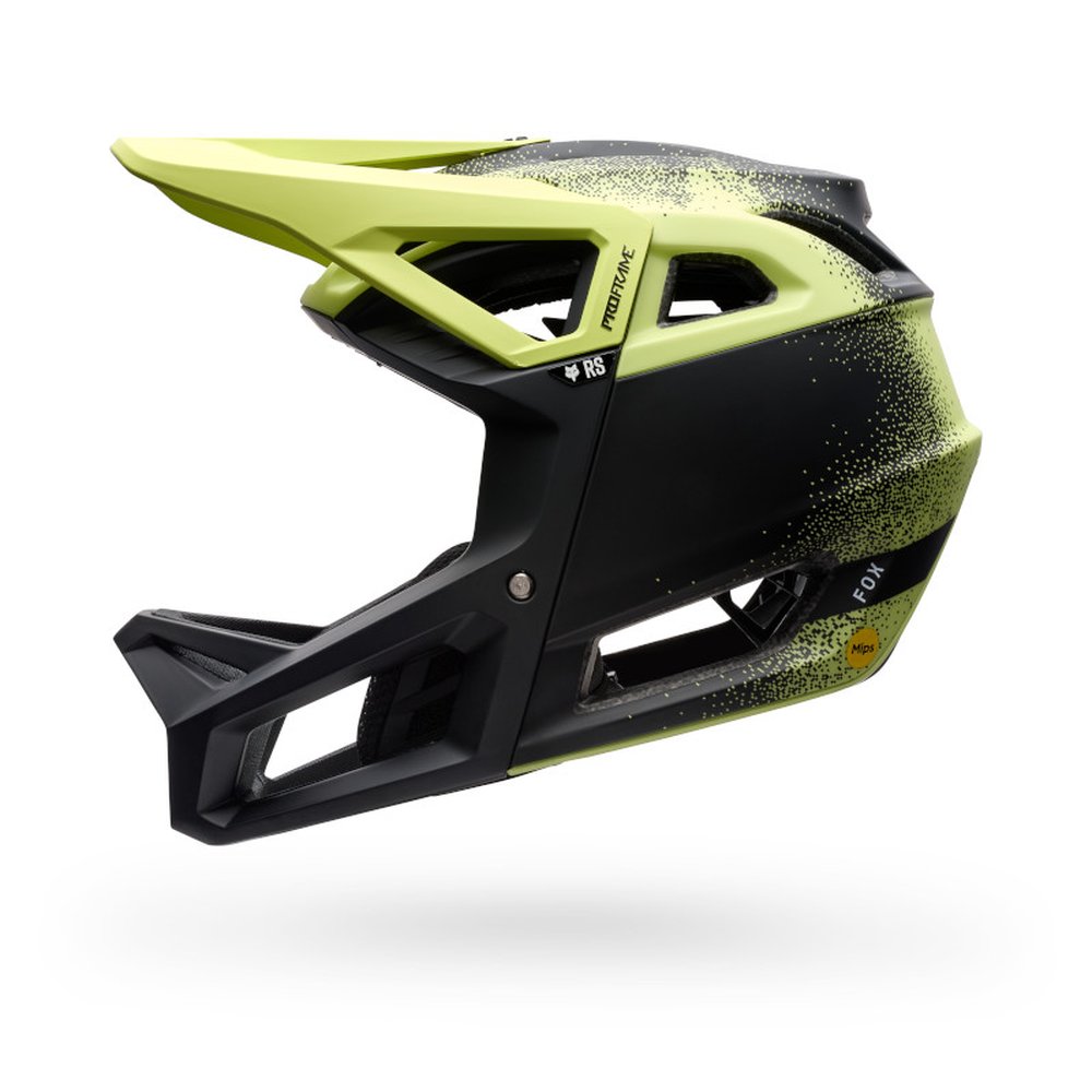 FOX PROFRAME RS AURA CE Fullface MTB Helm Limestone