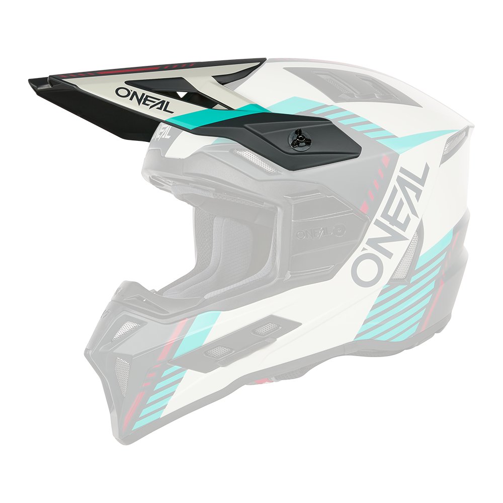 ONEAL Visor EX-SRS Motocross Helm Quin grau