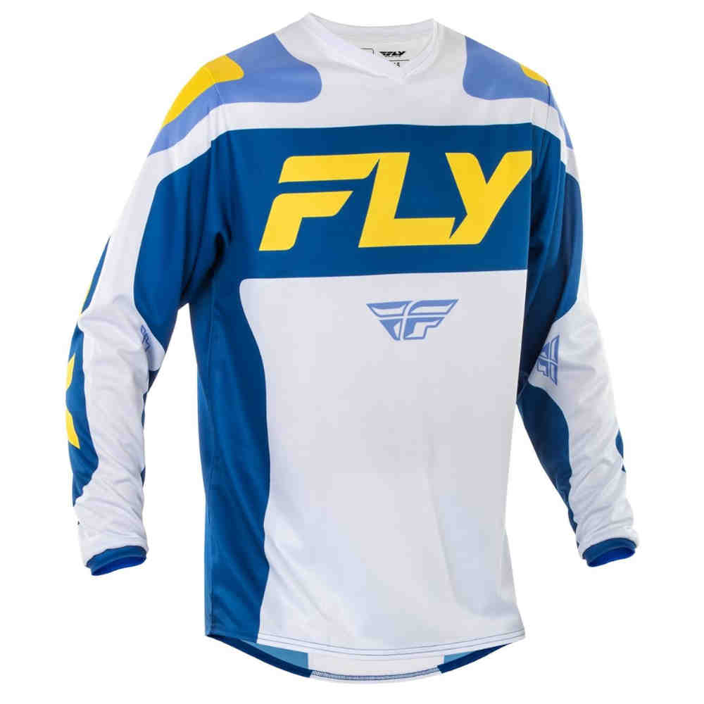 FLY F-16 Jersey weiss/dunkel blau/gelb FLY F-16 Jersey weiss/dunkel blau/gelb