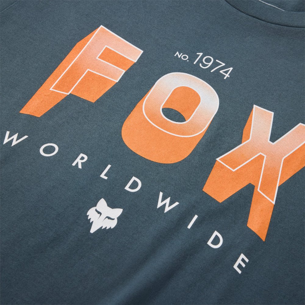 FOX BLOCK 195 ORIG SS T-Shirt Deep Cobalt