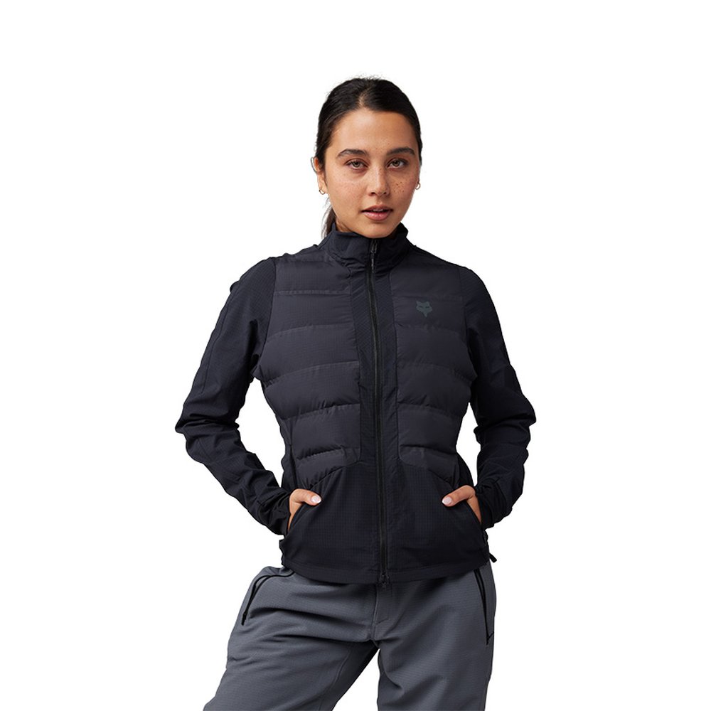 FOX WOMEN FLEXAIR FIRE HYBRID MTB Jacke für Frauen Schwarz