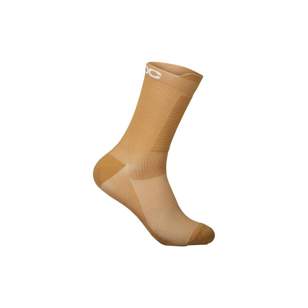 POC Lithe MTB Sock Mid Socken aragonite braun