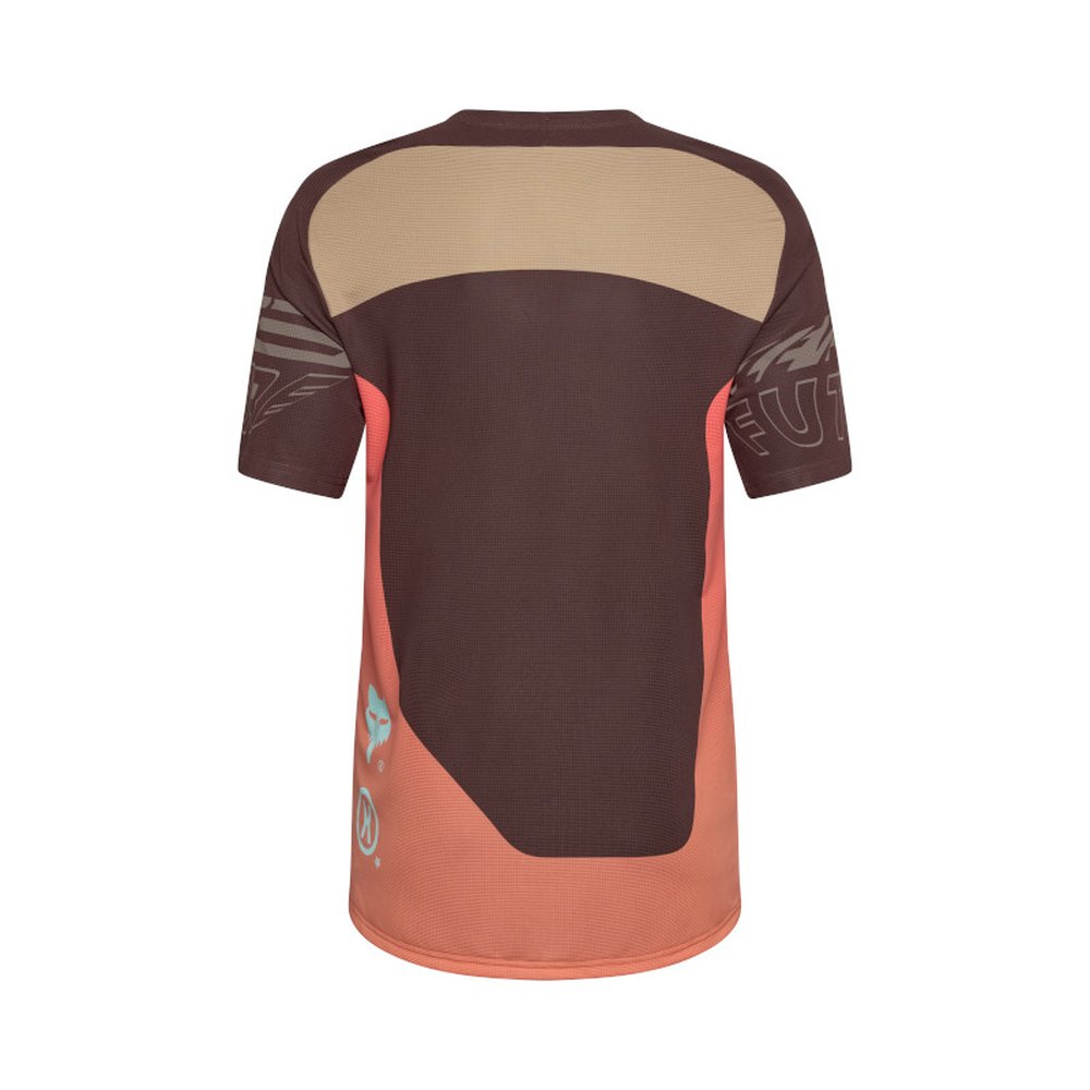 FOX FLEXAIR SS JERSEY ELEVATED kurzärmlig Cocoa