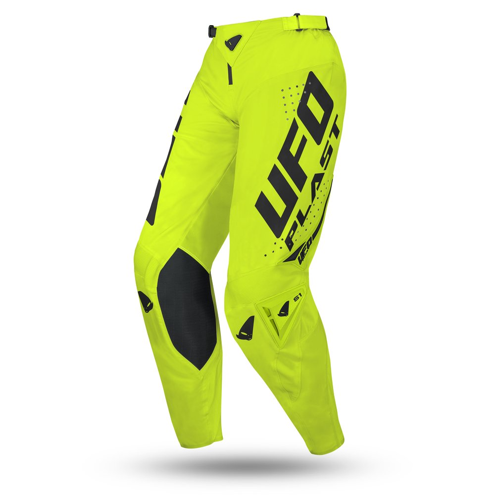 UFO Slim Radial Motocross Hose neon gelb