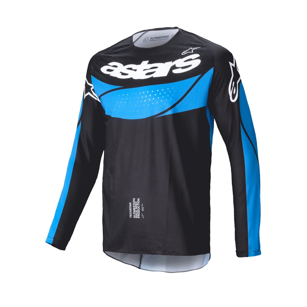 ALPINESTARS Techstar Dreem Jersey schwarz blau ALPINESTARS Techstar Dreem Jersey schwarz blau