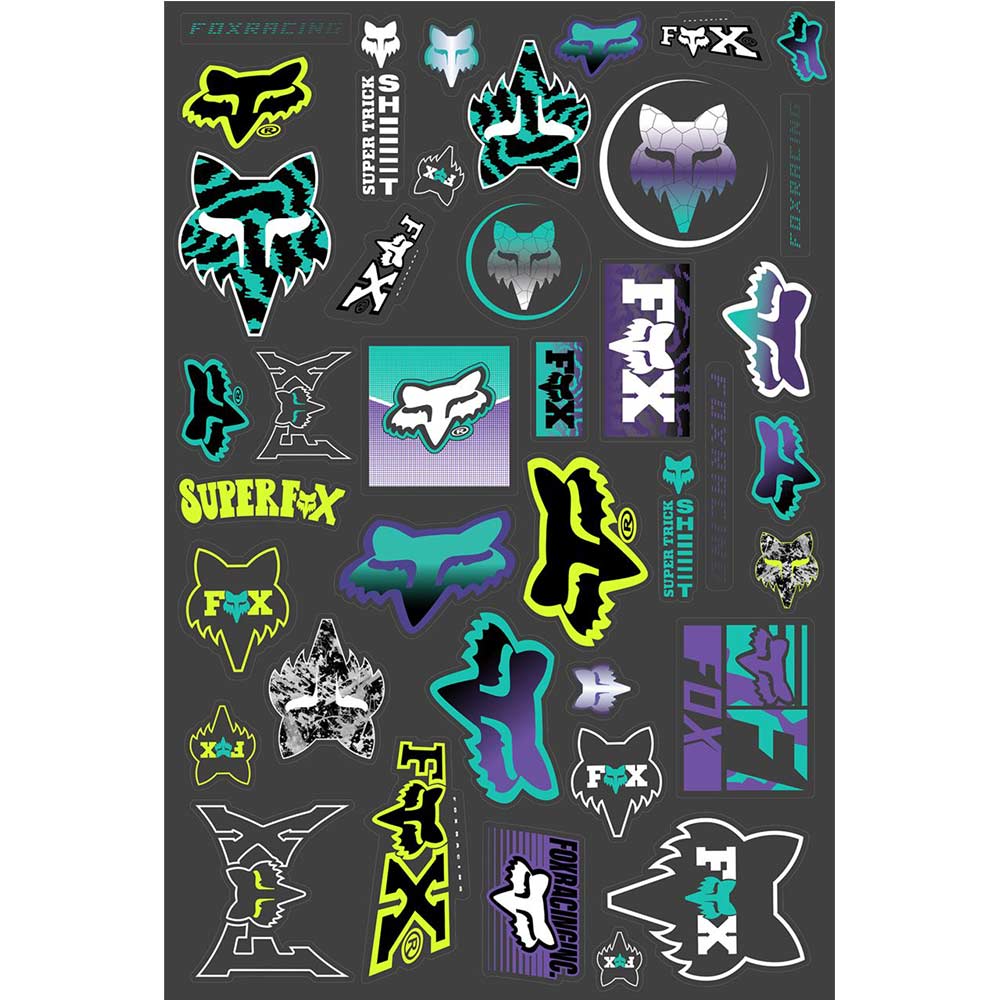 FOX REPRSNT STICKER KIT Aufkleber Open Miscellaneous