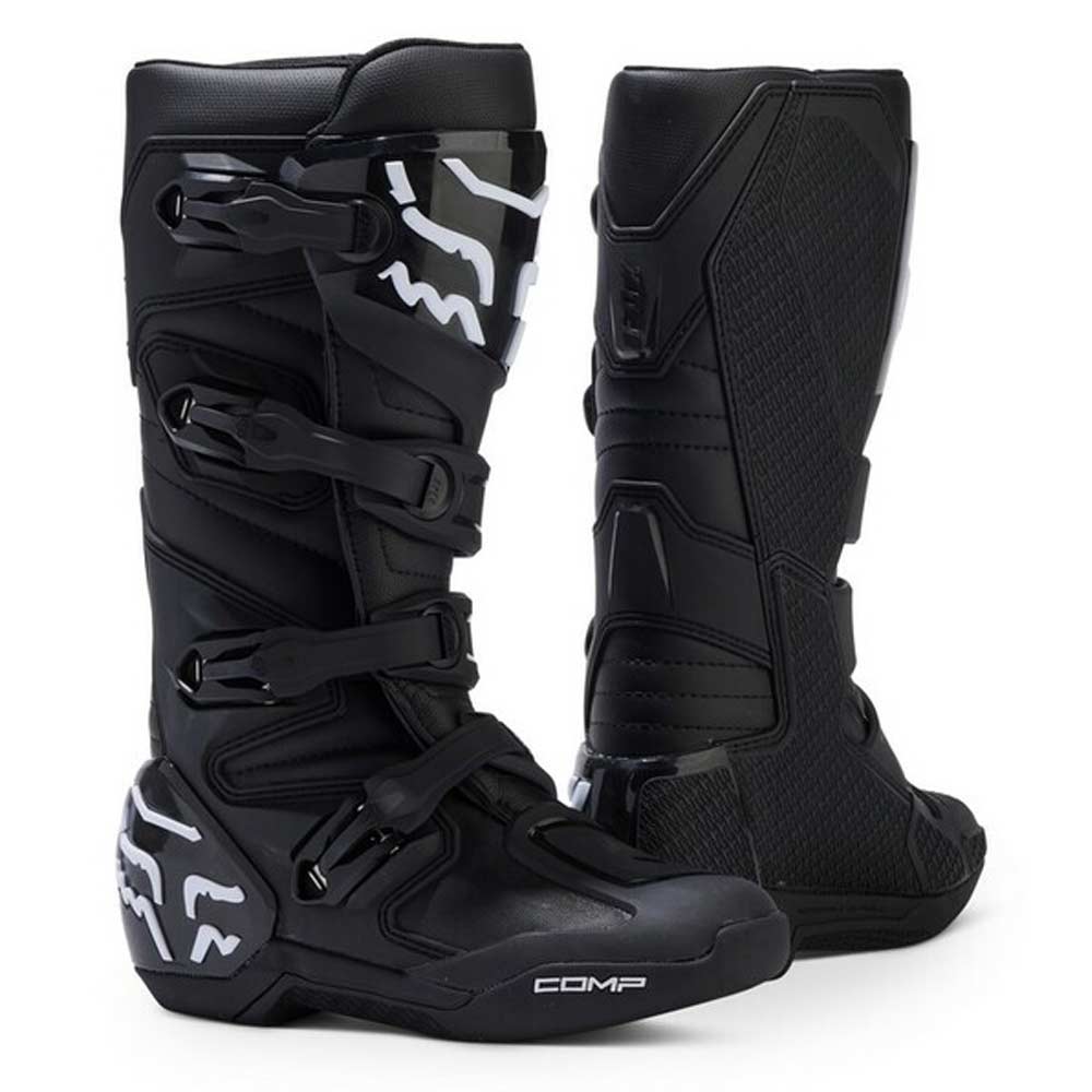 FOX YOUTH COMP CORE BOOT Motocross Stiefel für Kinder Schwarz