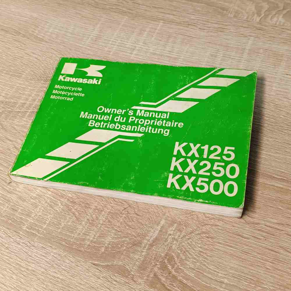 KAWASAKI KX125-K5 KX250-K5 KX500-E10 99976-1001-01 Motorrad-Handbuch gebraucht
