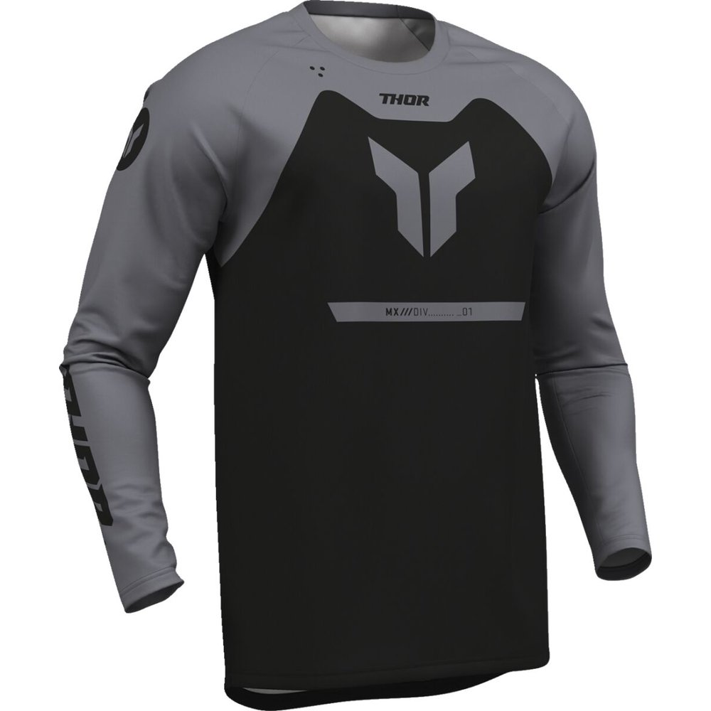 THOR Ridemode Menace Youth Kinder Jersey schwarz