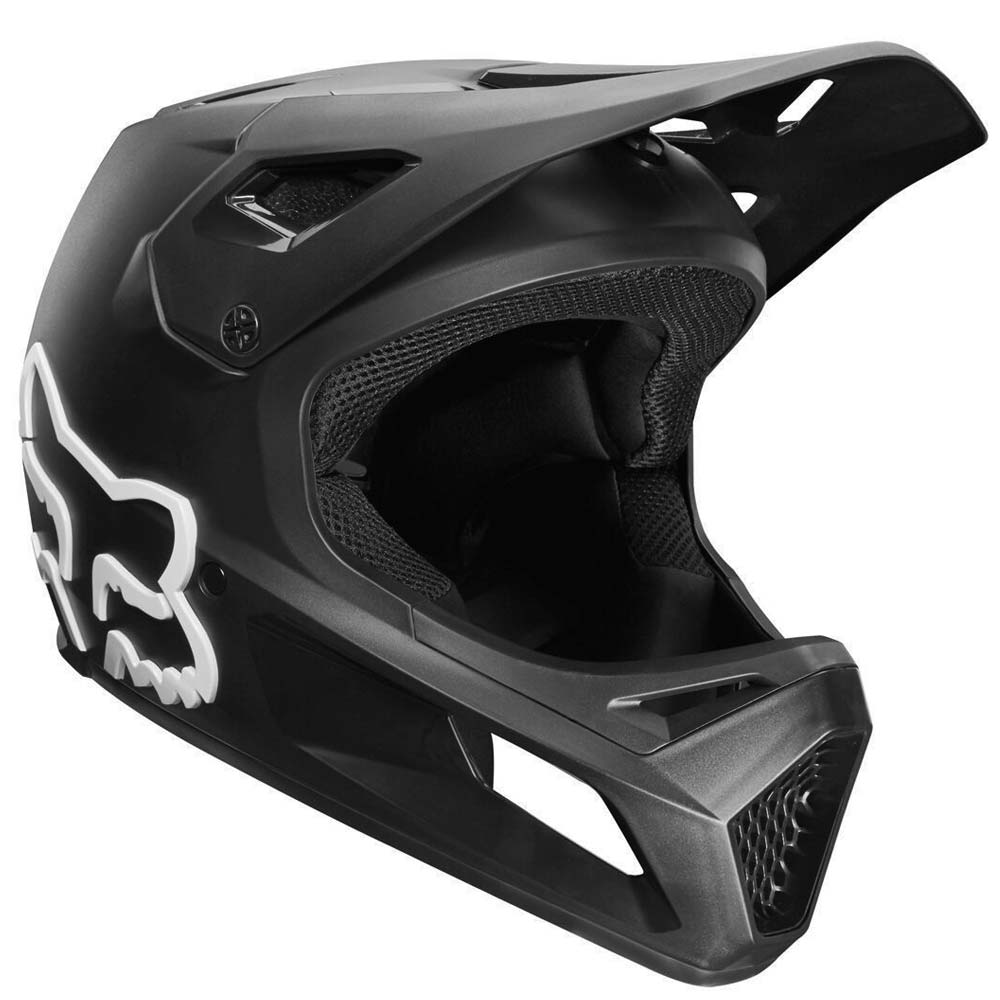 FOX RAMPAGE SOLID YOUTH Kinder Fullface MTB Helm matt schwarz