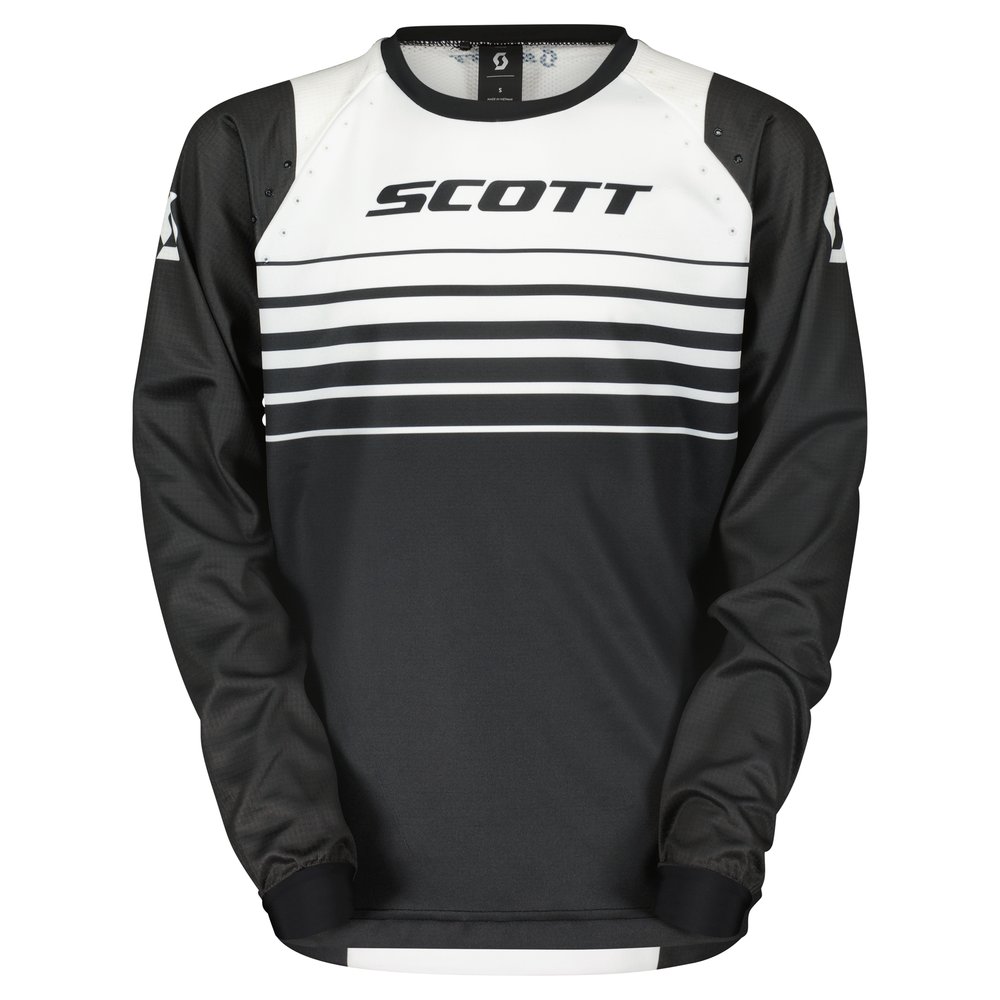 SCOTT Evo Swap Jersey Junior schwarz weiss