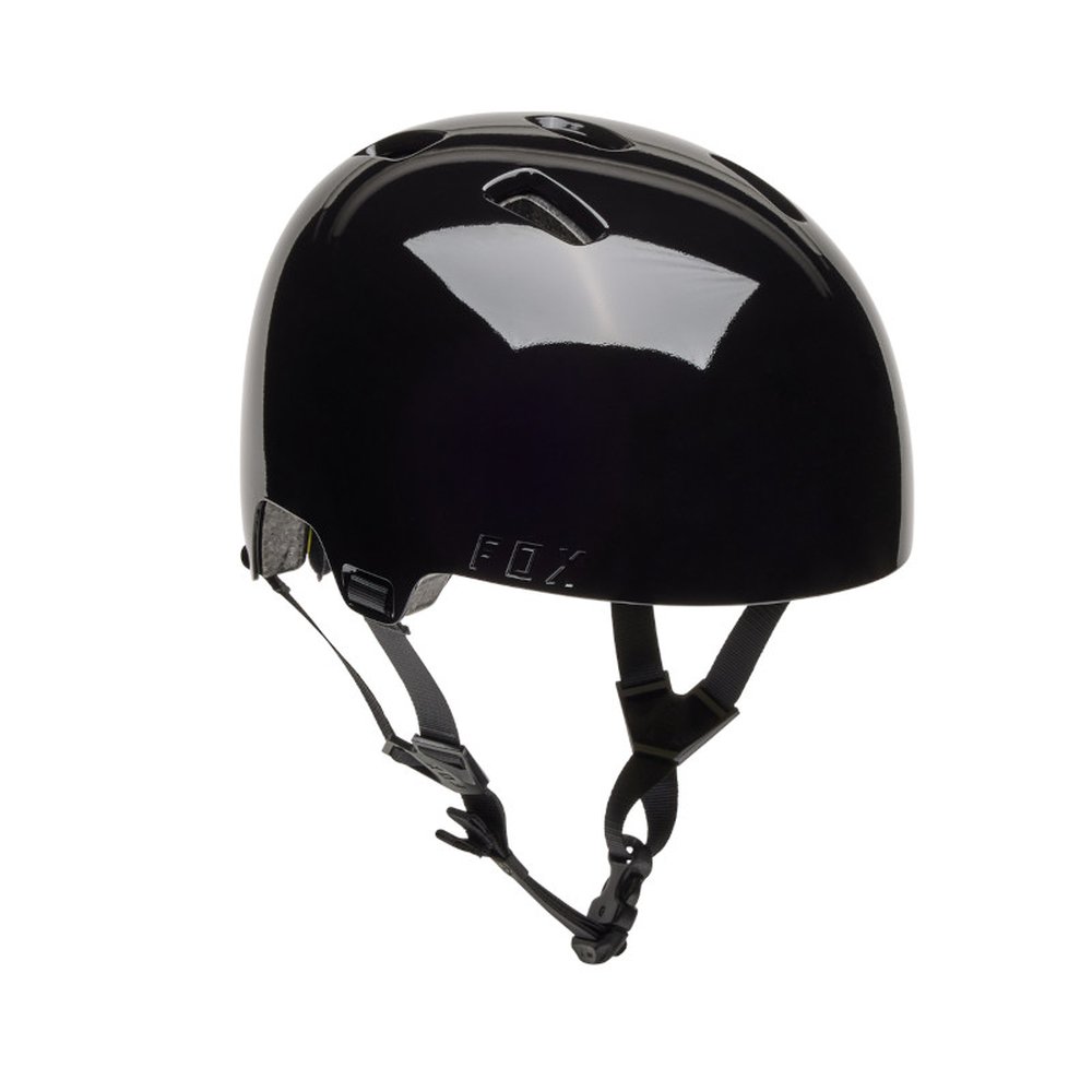FOX YOUTH FLIGHT HELMET SOLID Halbschale MTB Helm Schwarz