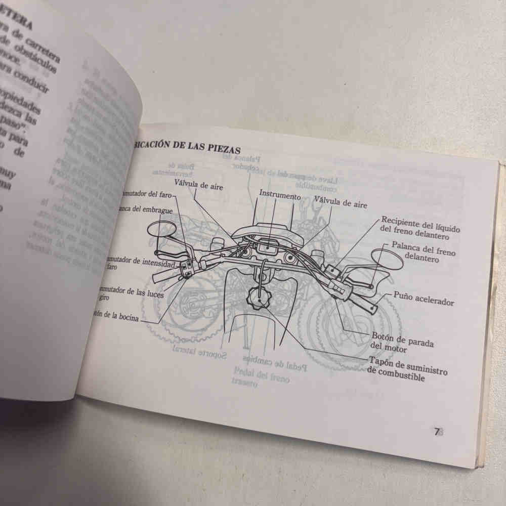 HONDA XR 600 R 1998 38MAG820 00X38-MAG-8200 Motorrad-Handbuch gebraucht