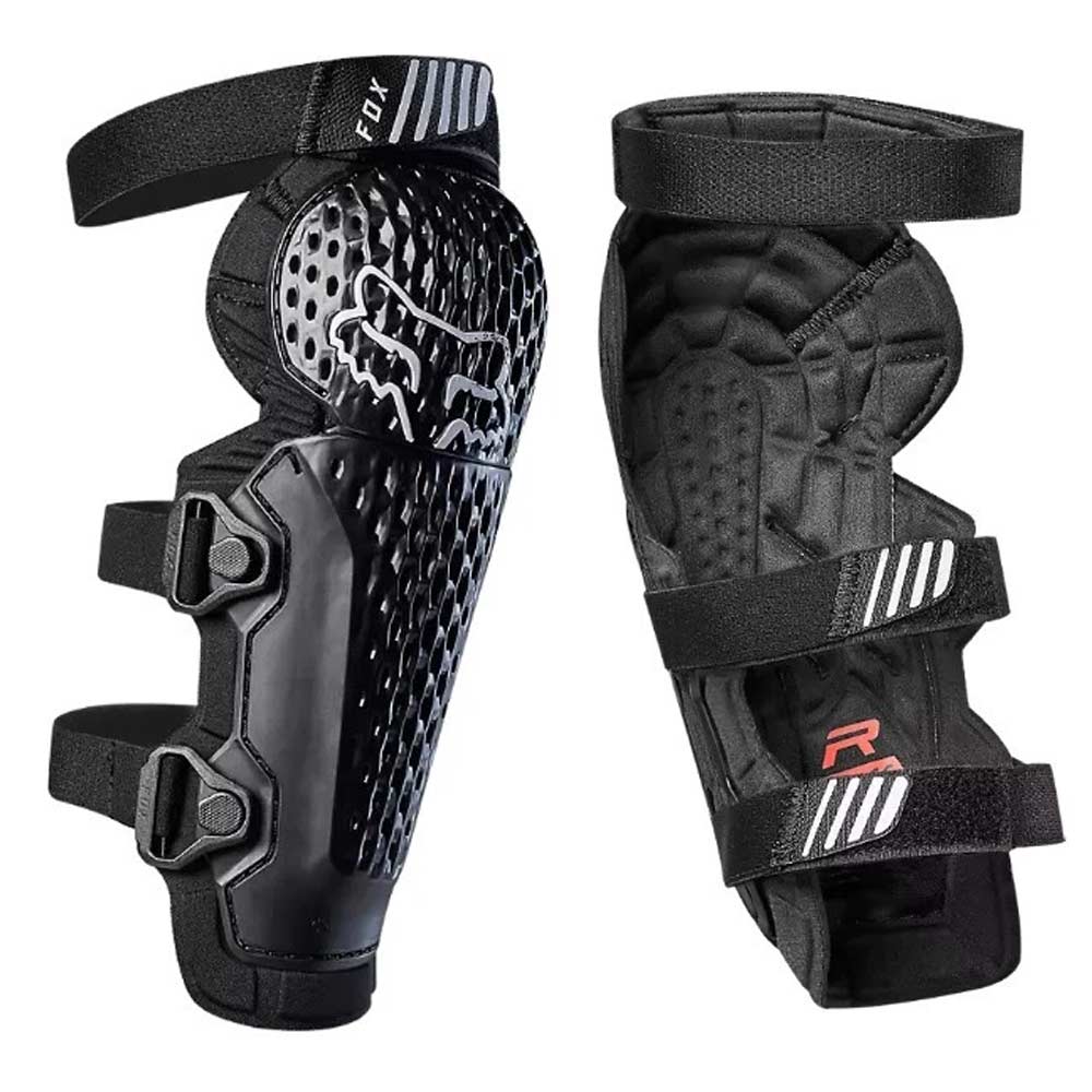 FOX YOUTH TITAN RACE KNEE GUARD CE Knieprotektoren für Kinder Schwarz