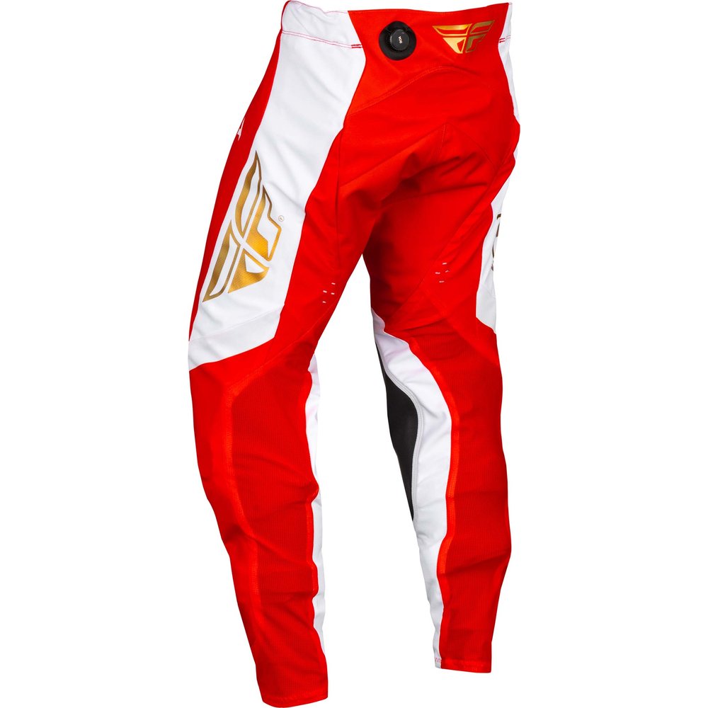 FLY Evolution Motocross Hose rot weiss rot irridium