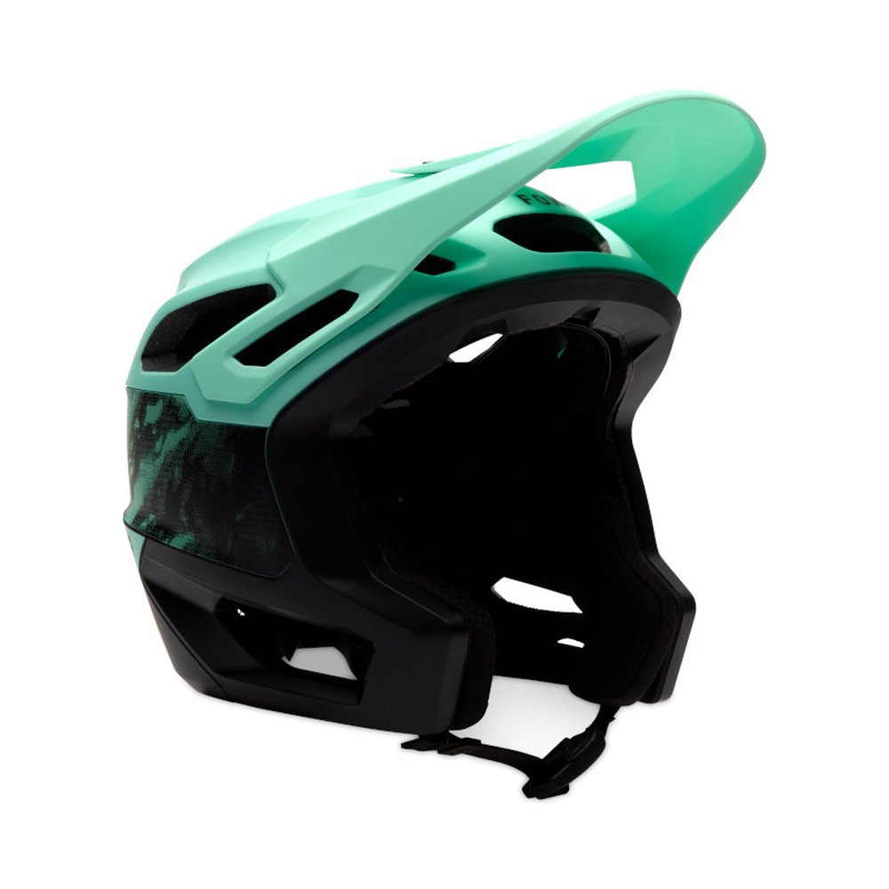 FOX DROPFRAME PRO KAIROS Halbschale MTB Helm Turquoise