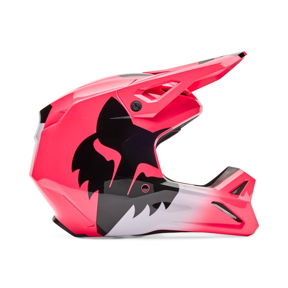 FOX V1 SHIELD Motocross Helm Pink