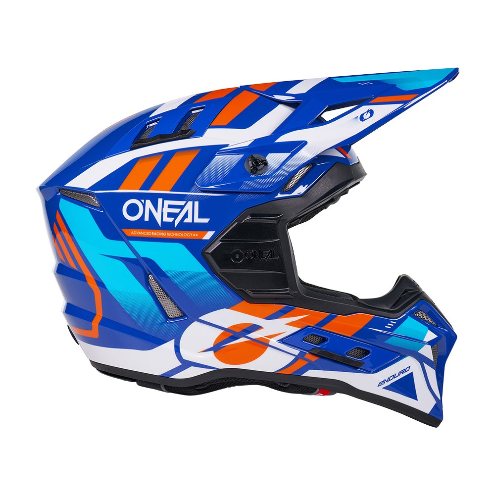 ONEAL EX-SRS Motocross Helm Dust blau/orange