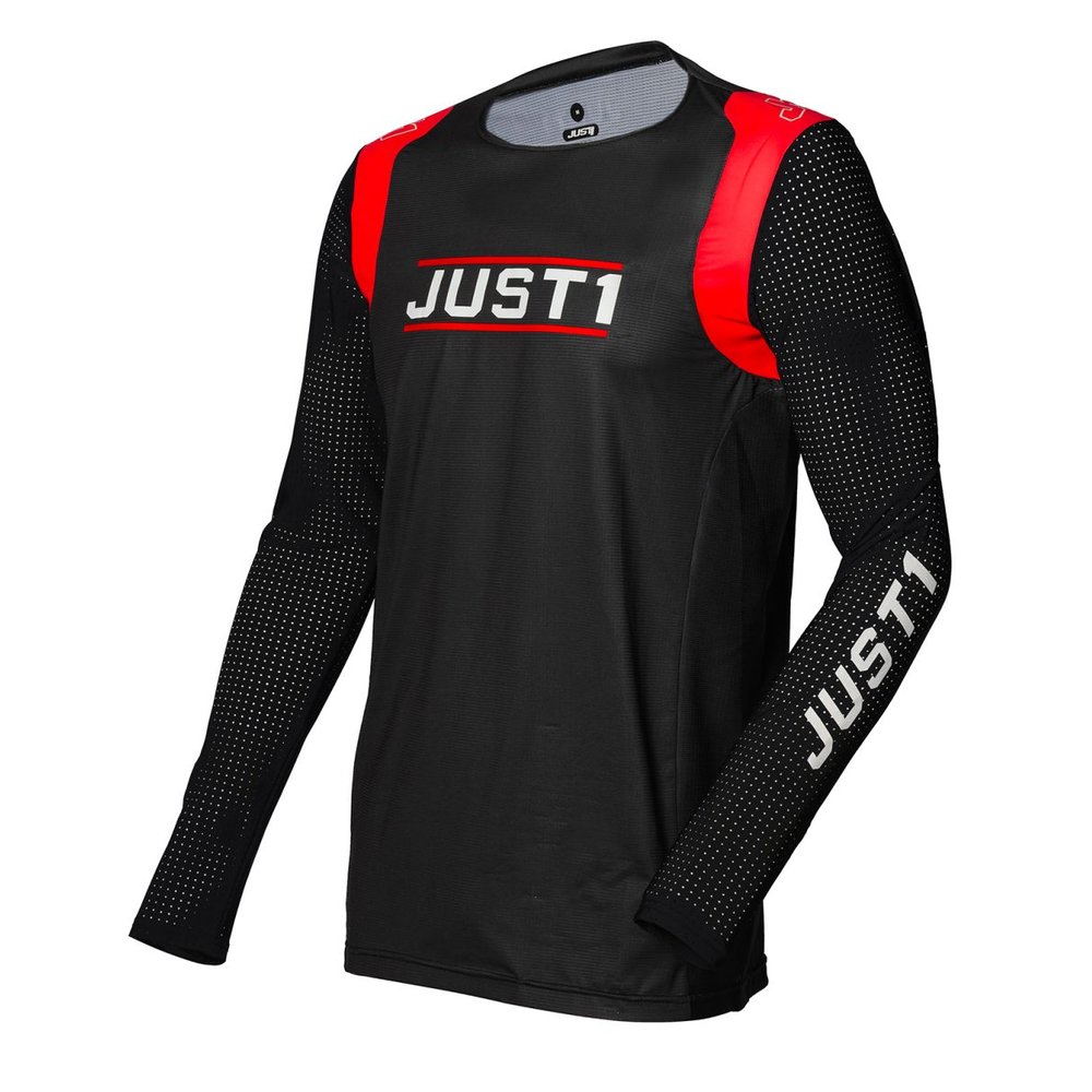 JUST1 J-Flex Aria Kinder MX MTB Jersey schwarz rot