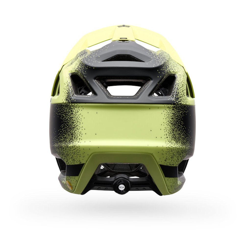 FOX PROFRAME RS AURA CE Fullface MTB Helm Limestone